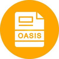 OASIS Creative Icon Design vector