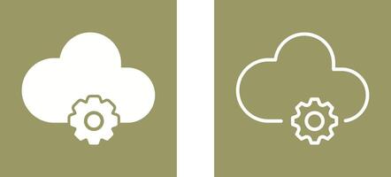 Cloud Computing Vector Icon