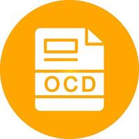 OCD Creative Icon Design vector