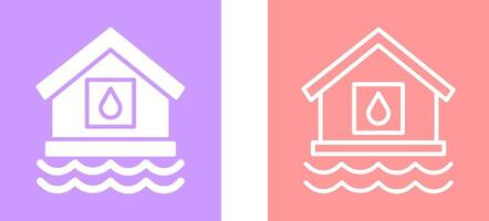 Water House Vector Icon