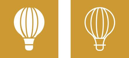 Hot Air Balloon Vector Icon