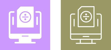 Divide Vector Icon