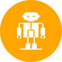 Robot Creative Icon Design vector