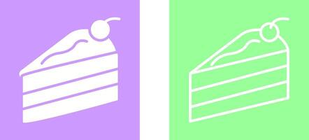 Cake Slice Vector Icon