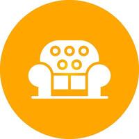 Sofa Creative Icon Design vector