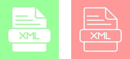 XML Vector Icon