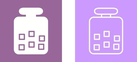 Sugar Bottle Vector Icon