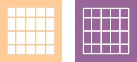 Table of Rates Vector Icon