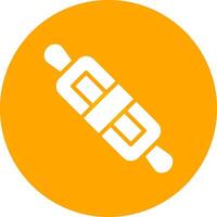 Rolling Pin Creative Icon Design vector