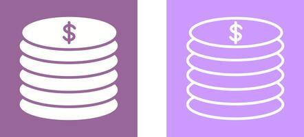 Stack of Coins Vector Icon