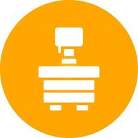 Side Table Creative Icon Design vector