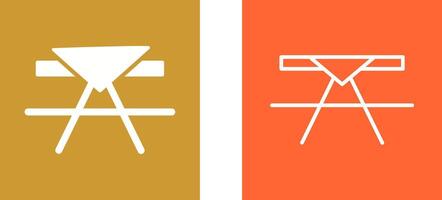 Picnic Table Vector Icon