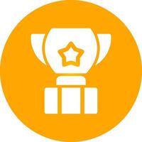 Trophy Creative Icon Design vector