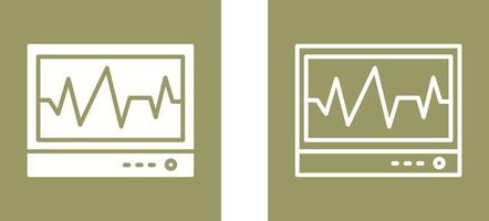 Electrocardiogram Vector Icon