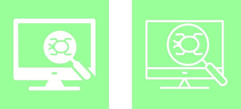 Debugging Vector Icon