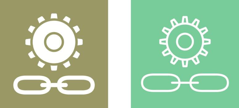 enlace mejoramiento vector icono