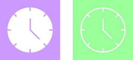 icono de vector de reloj