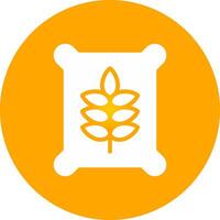 Seed Bag Creative Icon Design vector