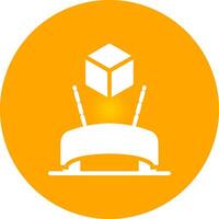Head Up Display Creative Icon Design vector