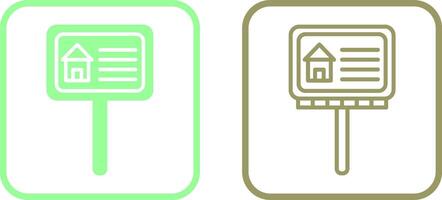 Billboard Vector Icon