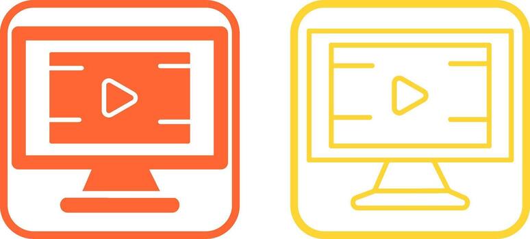 icono de vector de pantalla de cristal líquido