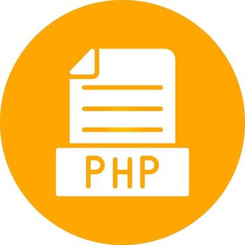 Php Creative Icon Design vector