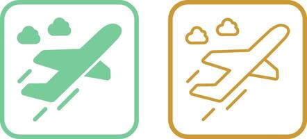 Flight Takeoff Vector Icon