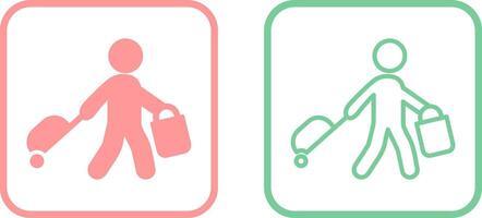 Carrying Bag Vector Icon