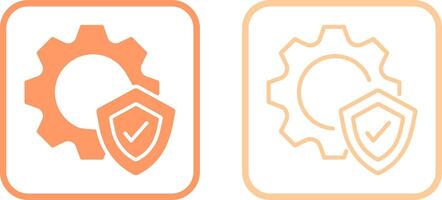 Protected System Vector Icon