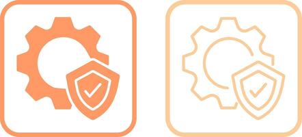 Protected System Vector Icon