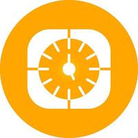 diseño de icono creativo de reloj vector