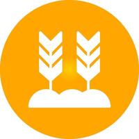 Wheat Creative Icon Design vector