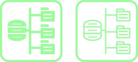 Data Structure Vector Icon