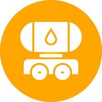 Tanker Creative Icon Design vector