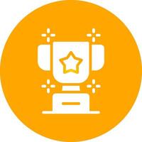 Trophy Creative Icon Design vector