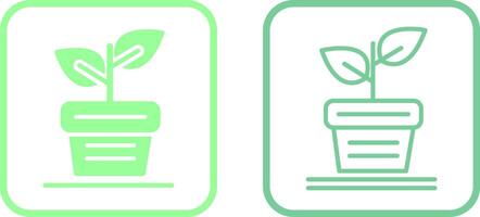 Plant Pot Vector Icon