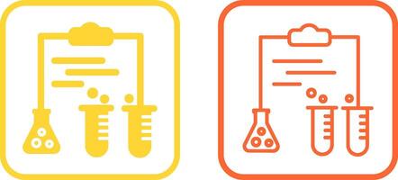 icono de vector de experimento