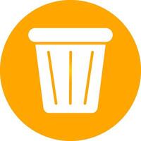 Trash Creative Icon Design vector