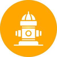 Fire Hydrant Creative Icon Design vector