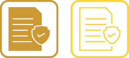 File Protection Vector Icon