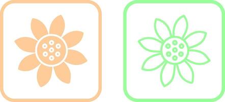 Sunflower Vector Icon