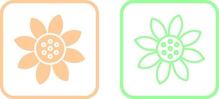 Sunflower Vector Icon