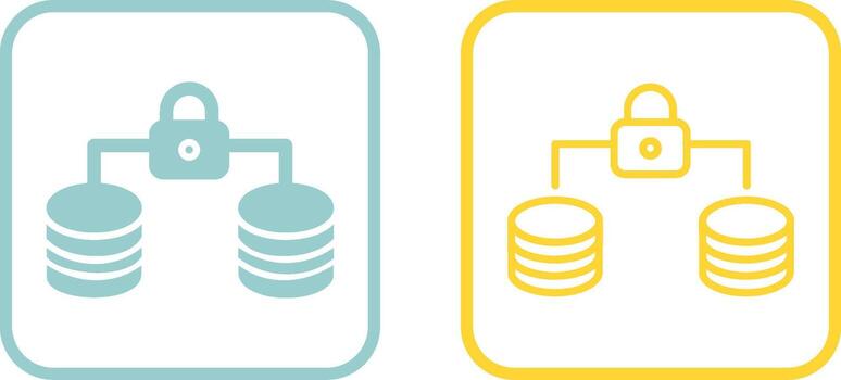 icono de vector de cifrado