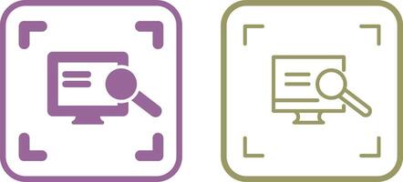 Scan Vector Icon