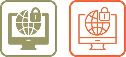 Internet Security Vector Icon
