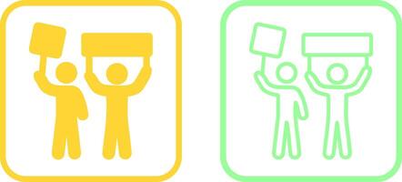 Protester Vector Icon