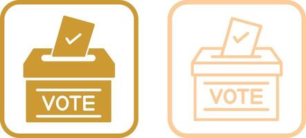 Ballot Vector Icon