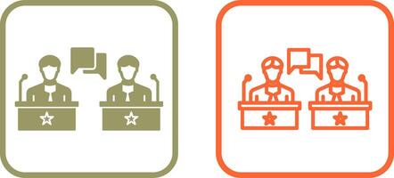 Debate Vector Icon