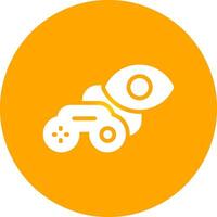 Glyph Smart Circle Gradient vector
