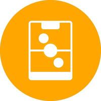 Glyph Smart Circle Gradient vector